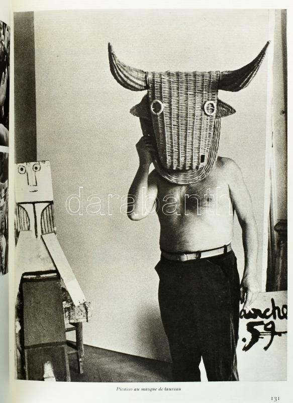 André Fermigier: Picasso. Collection Géies et Réalités. Paris, 1967. Hachette, 239 p. Kiadói egészbőr kötésben. / Full leather binding - Image 2