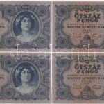 1945. 500P (9x) sorszámkövetők és közeli sorszámokkal T:I- Adamo P19 - Image 3