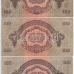 1944. 20P-100P 'A Vörös Hadsereg Parancsnoksága' (8x) T:III,III- fo. - Image 4