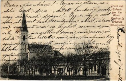 1905 Erdővég, Erdewik, Erdevik; Római katolikus templom / church (EK)