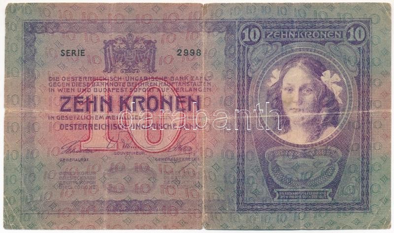 1904. 10K '2998 241168 ' T:III- szakadások Adamo K10