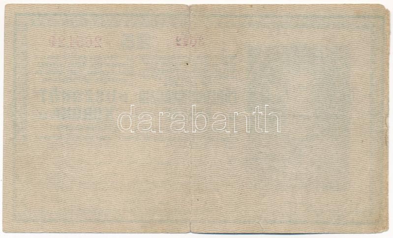 1918. 25K '3022' 3mm, hullámos hátlappal T:III hajtás mentén szakadás, kis sarokhiány Adamo K22/3 - Image 2