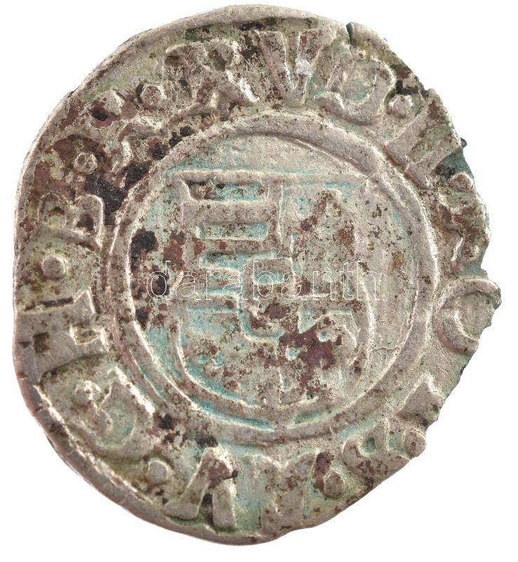 1593K-B Denár Ag 'Rudolf' (0,42g) T:2- Hungary 1593K-B Denar Ag 'Rudolf' (0,42g) C:VF Huszár: 1059., Unger II.: 811.a