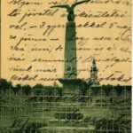 1911 Székelyhíd, Sacueni; Millenniumi emlékmű. W.L. (?) 2263. Dubay Emánuel kiadása / Millennium monument (EK)