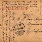 1910 Vinga, Római katolikus templom, Piactér hetivásárkor. W.L. Bp. 5436. / Catholic church, market square on market day (fa) - Image 2