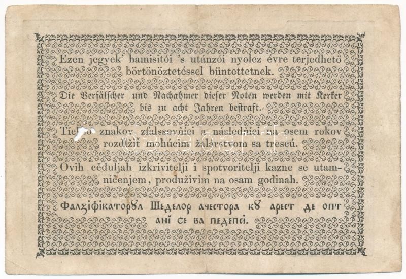 1849. 2Ft 'Kincstári utalvány' 'GQ 26013' T:III ly. Adamo G108 - Image 2