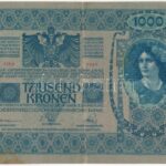 1902. 1000K bélyegzés nélkül T:III fo., apró sarokhiány Adamo SK35