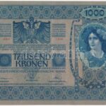 1902. 1000K piros 'MAGYARORSZÁG' körbélyegzővel T:III szép papír Adamo SK35B - Image 2