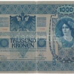 1902. 1000K piros 'MAGYARORSZÁG' körbélyegzővel T:III Adamo SK35B - Image 2