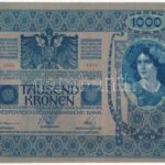 1902. 1000K piros 'MAGYARORSZÁG' körbélyegzővel T:II Adamo SK35B - Image 2