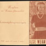 1941 Meghívó az Uránia filmszínház kívánsághangversenyére