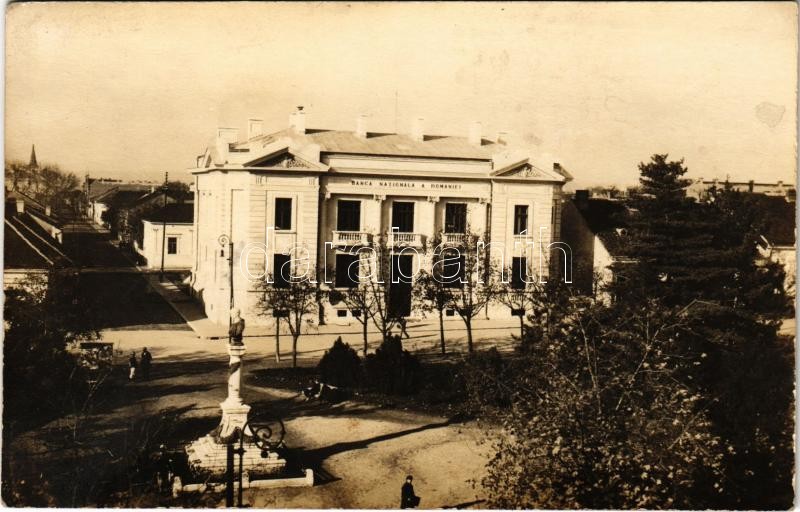 Turnu Severin, Szörényvár; Banca Nationala a Romaniei / Roman national bank. photo