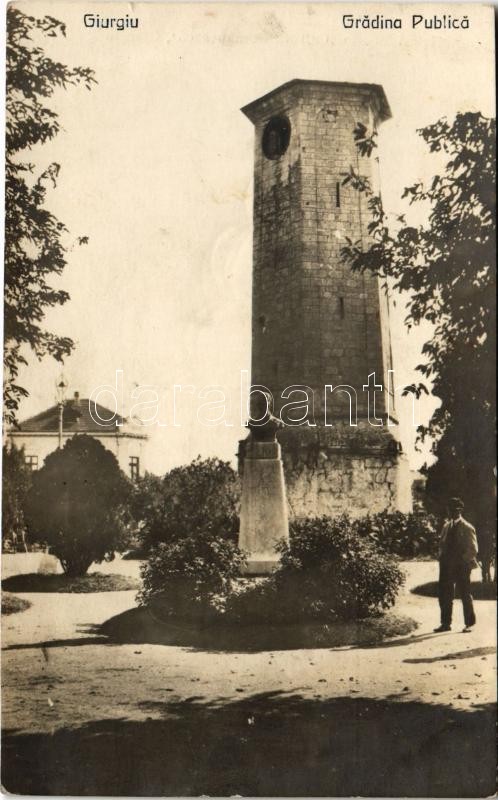 Giurgiu, Gyurgyevó, Gyurgyó; Gradina Publica / park. photo (EK)