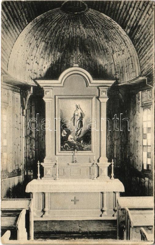 Jósikafalva, Jósikatelep, Béles, Belis; Vasvári kápolna, belső / chapel, interior (EK)