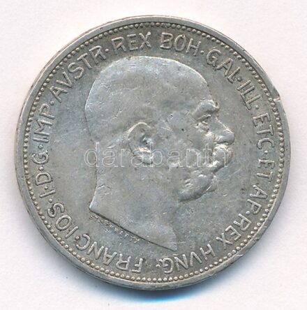 Ausztria 1913. 2K Ag 'Ferenc József' T:2-,3 ph. Austria 1913. 2 Corona Ag 'Franz Joseph' C:VF,F edge error Krause KM#2821