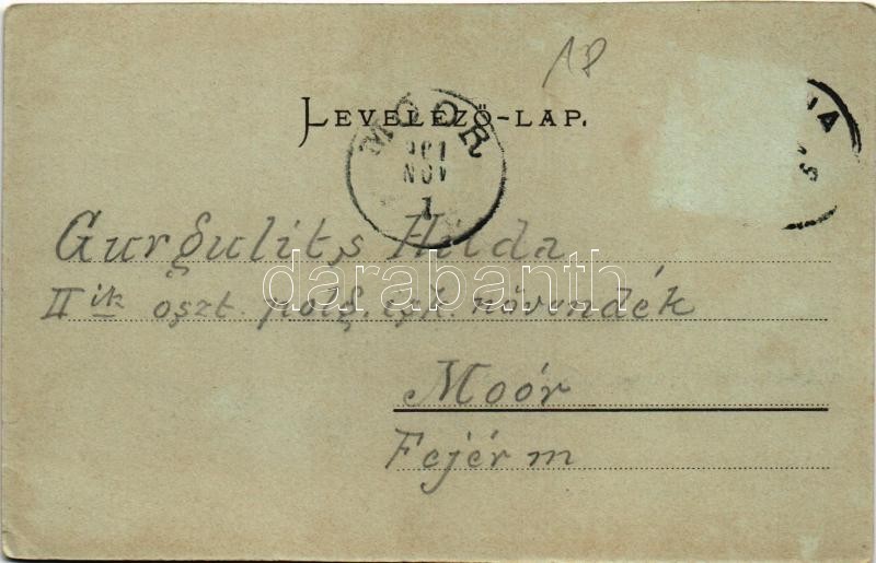 1901 Zalatna, Zlatna; látkép. Folberth W. kiadása / general view (EK) - Image 2