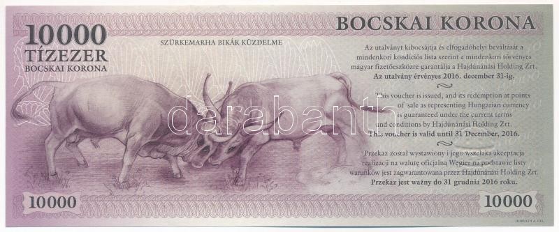 Hajdúnánás 2012. 10.000K 'Bocskai Korona - Gyalogos hajdú' '000456' sorszámmal T:I,I- - Image 2