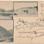 1899 (Vorläufer) Árvaváralja, Oravsky Podzámok (Magas-Tátra); várrom / castle (EM)