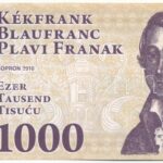 Sopron 2010. 1000 Kékfrank 'Kitaibel Pál', 'B 007634' sorszámmal T:III