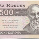2012. 500 Balatoni Korona 'Jókai Mór', '002953' sorszámmal T:I-