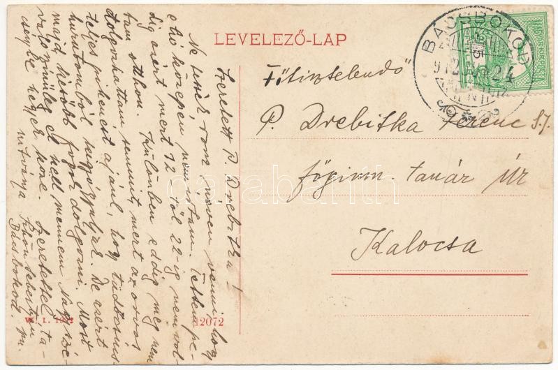 1912 Bácsbokod, Római katolikus templom. W.L. 1952. (EK) - Image 2