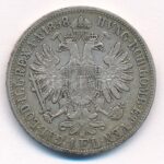 1858B 1Fl Ag 'Ferenc József' T:2-,3 Adamo M14 - Image 2