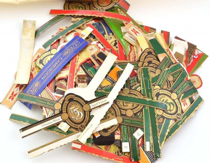 Egy nagy zacskónyi régi szivarcímke / cigar labels - Image 2