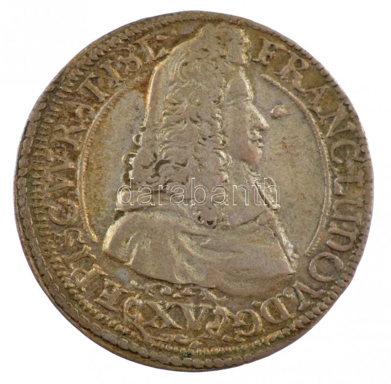 Német Államok / Boroszló 1694LPH 15kr Ag 'Ferenc Lajos' (6,26g) T:2 / German States / Breslau 1694LPH 15 Kreuzer Ag 'Franz Ludwig' (6,26g) C:XF Krause KM#183