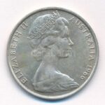 Ausztrália 1966. 50c Ag 'II. Erzsébet' T:1- Australia 1966. 50 Cents Ag 'Elisabeth II' C:AU Krause KM#67