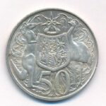 Ausztrália 1966. 50c Ag 'II. Erzsébet' T:1- Australia 1966. 50 Cents Ag 'Elisabeth II' C:AU Krause KM#67 - Image 2