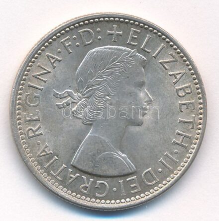 Ausztrália 1960. 1Fl Ag 'II. Erzsébet' T:1- Australia 1960. 1 Florin Ag 'Elizabeth II' C:AU Krause KM# 60