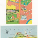 20 db MODERN térképes motívum képeslap / 20 modern map motive postcards