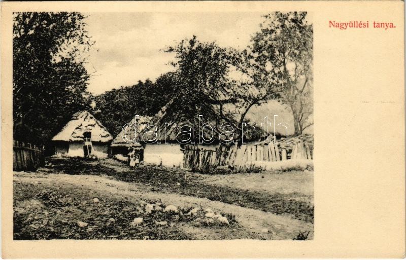 Nagyülés, Nagyüllés, Velká Lehota; tanya. Brunczlik Imre kiadása / farm (EK)