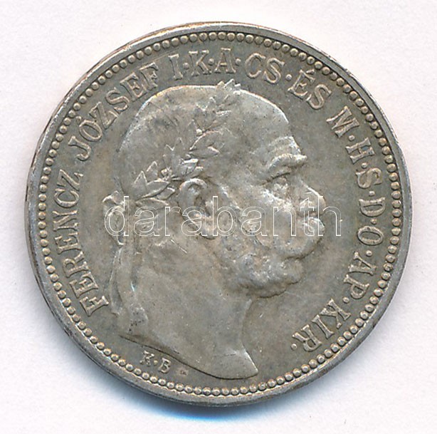 1915KB 1K Ag 'Ferenc József' T:2 patina Adamo K5.1