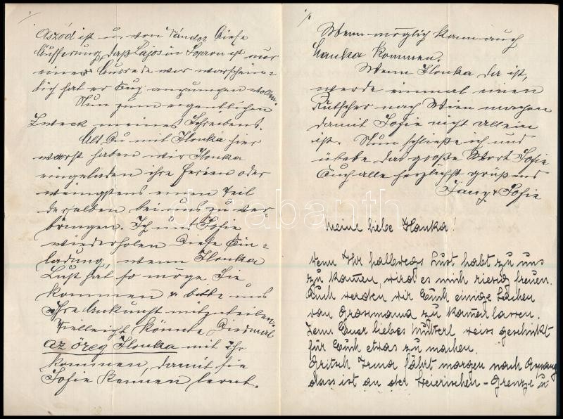 1924 Dirmayer János fűszerkereskedése fejléces levélpapírjára írt levél - Image 2