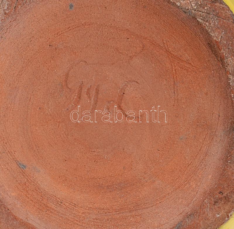 GyL jelzéssel: Retró kerámia kiöntő, hibátlan, m: 27 cm - Image 2