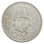 Bermuda 1964. 1C Ag 'II. Erzsébet' T:1- Bermuda 1964. 1 Crown Ag 'Elizabeth II' C:AU Krause KM#14