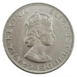 Bermuda 1964. 1C Ag 'II. Erzsébet' T:1- Bermuda 1964. 1 Crown Ag 'Elizabeth II' C:AU Krause KM#14 - Image 2