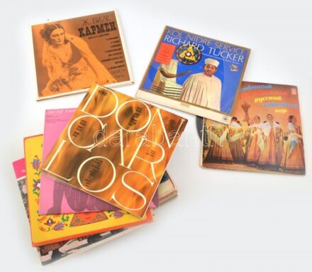 Vegyes bakelit hanglemez tétel