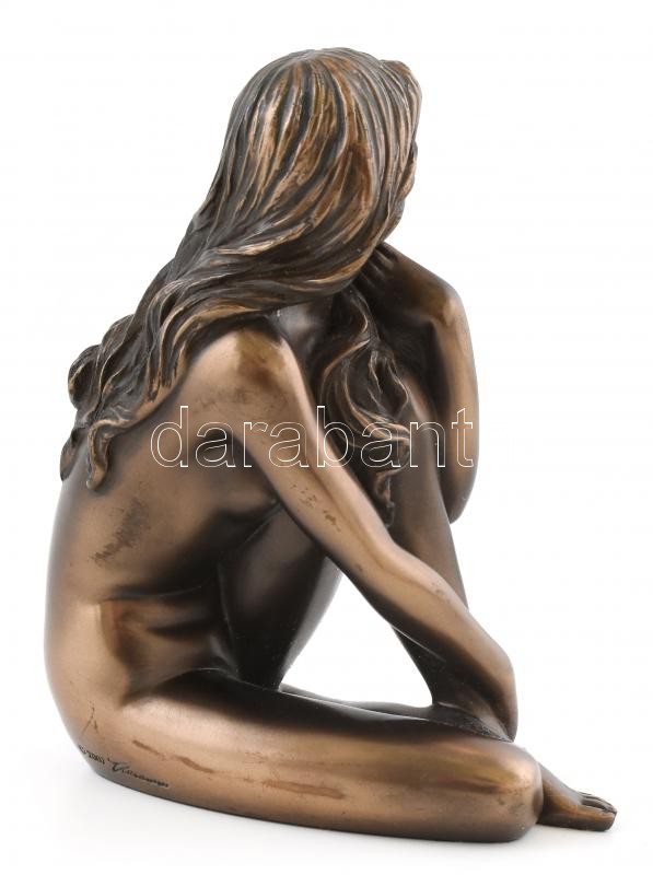Erotikus kisplasztika, őrlemény 14 cm - Image 2