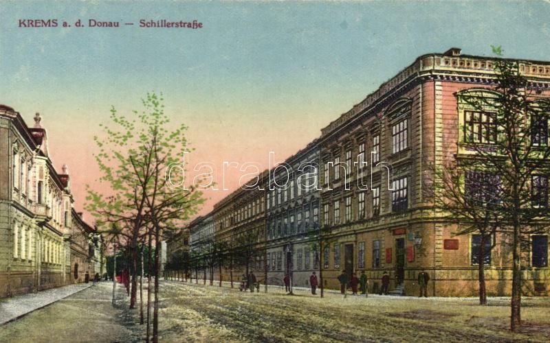 Krems an der Donau, Schillerstrasse / street