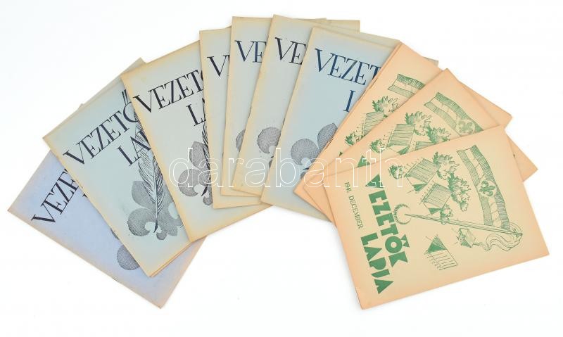 1941 Vezetők Lapja teljes évfolyam, szép állapotban