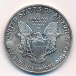 Amerikai Egyesült Államok 1990. 1$ Ag 'American Silver Eagle' T:1- patina USA 1990. 1 Dollar Ag 'American Silver Eagle' C:AU patina Krause KM#273