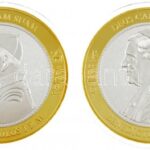 DN 'Benedictus XVI P.M. - Deus Caritas Est' aranyozott és ezüstözött fém emlékérem (70mm) + 'Ioannes Paulus I P.M. - Ecclesiam Suam' aranyozott és ezüstöztt fém emlékérem (70mm) T:PP