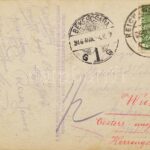 1916 Osztrák-magyar katonák mutogatnak. Humoros fotólap - Image 2