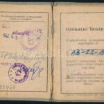 1962 Gépjármű forgalmi engedély