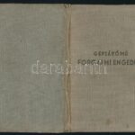 1962 Gépjármű forgalmi engedély - Image 2