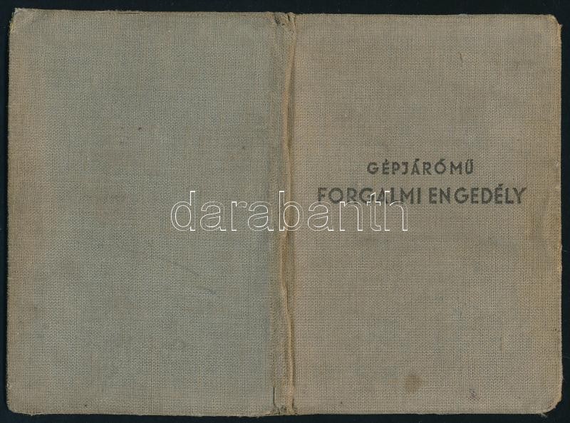 1962 Gépjármű forgalmi engedély - Image 2