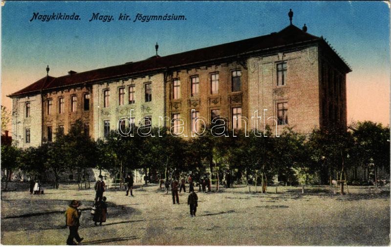 Nagykikinda, Kikinda; M. kir. főgimnázium / grammar school