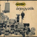 cca 1970 Ofotért árjegyzék, képekkel illusztrált